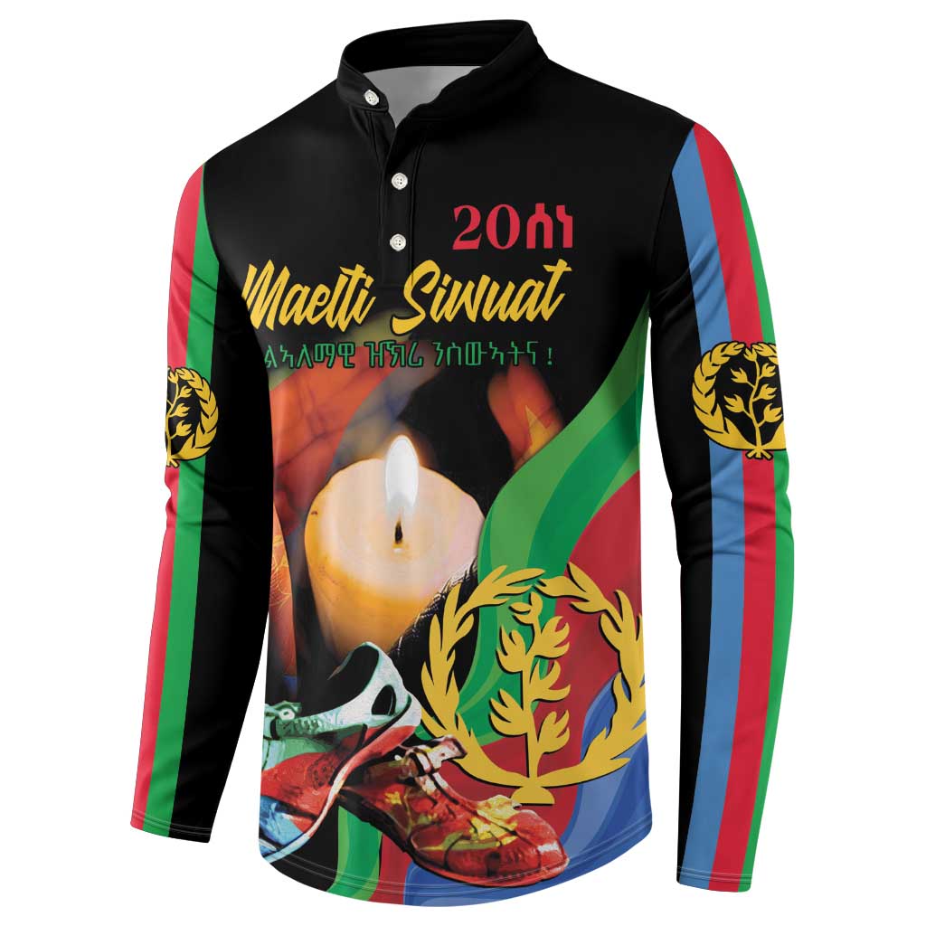 Personalized Eritrea Maelti Siwuat Button Sweatshirt Shida Shoes Glory To Our Martyrs Eritrea