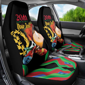 Personalized Afro-Eritrea Maelti Siwuat Car Seat Cover Shida Shoes Glory To Our Martyrs Eritrea