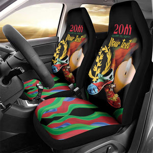 Personalized Afro-Eritrea Maelti Siwuat Car Seat Cover Shida Shoes Glory To Our Martyrs Eritrea