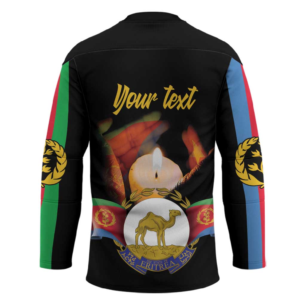 Personalized Eritrea Maelti Siwuat Hockey Jersey Shida Shoes Glory To Our Martyrs Eritrea