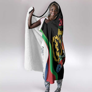 Personalized Afro-Eritrea Maelti Siwuat Hooded Blanket Shida Shoes Glory To Our Martyrs Eritrea