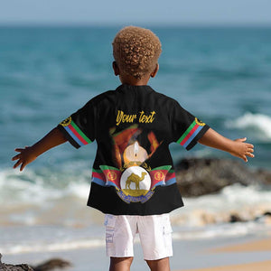 Personalized Afro-Eritrea Maelti Siwuat Kid Hawaiian Shirt Shida Shoes Glory To Our Martyrs Eritrea