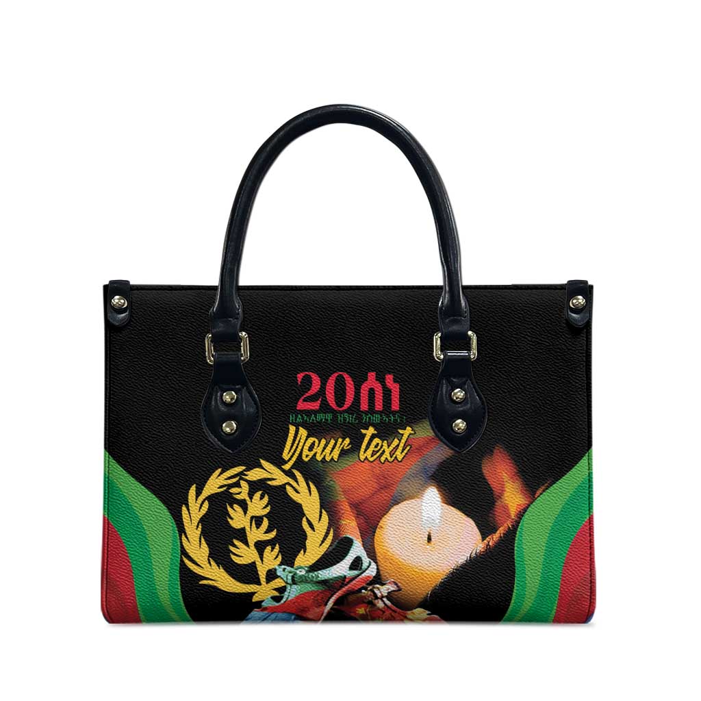 Personalized Eritrea Maelti Siwuat Leather Bag Shida Shoes Glory To Our Martyrs Eritrea