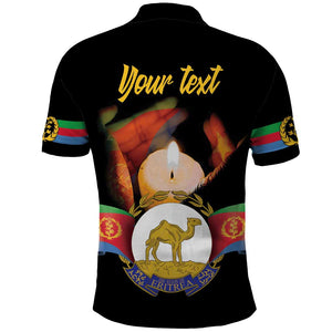 Personalized Afro-Eritrea Maelti Siwuat Polo Shirt Shida Shoes Glory To Our Martyrs Eritrea