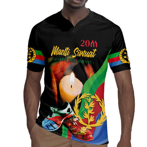 Personalized Afro-Eritrea Maelti Siwuat Rugby Jersey Shida Shoes Glory To Our Martyrs Eritrea