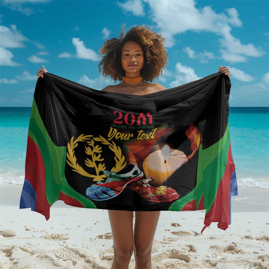 Personalized Afro-Eritrea Maelti Siwuat Sarong Shida Shoes Glory To Our Martyrs Eritrea