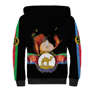 Personalized Afro-Eritrea Maelti Siwuat Sherpa Hoodie Shida Shoes Glory To Our Martyrs Eritrea