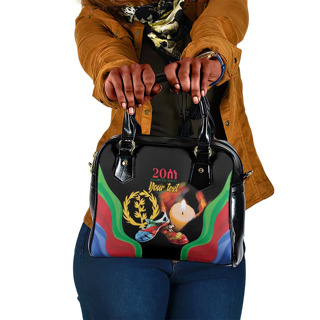 Personalized Afro-Eritrea Maelti Siwuat Shoulder Handbag Shida Shoes Glory To Our Martyrs Eritrea