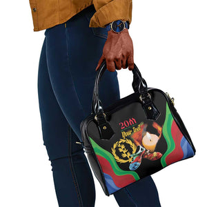 Personalized Afro-Eritrea Maelti Siwuat Shoulder Handbag Shida Shoes Glory To Our Martyrs Eritrea