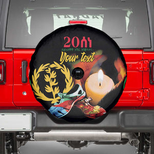 Personalized Afro-Eritrea Maelti Siwuat Spare Tire Cover Shida Shoes Glory To Our Martyrs Eritrea