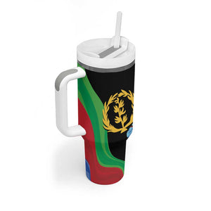 Personalized Afro-Eritrea Maelti Siwuat Tumbler With Handle Shida Shoes Glory To Our Martyrs Eritrea