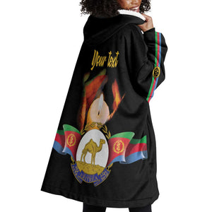 Personalized Afro-Eritrea Maelti Siwuat Wearable Blanket Hoodie Shida Shoes Glory To Our Martyrs Eritrea