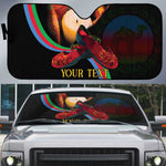 Personalized Afro-Eritrea Maelti Siwuat Auto Sun Shade Candle Vigil Glory To Our Martyrs Eritrea