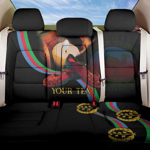 Personalized Afro-Eritrea Maelti Siwuat Back Car Seat Cover Candle Vigil Glory To Our Martyrs Eritrea