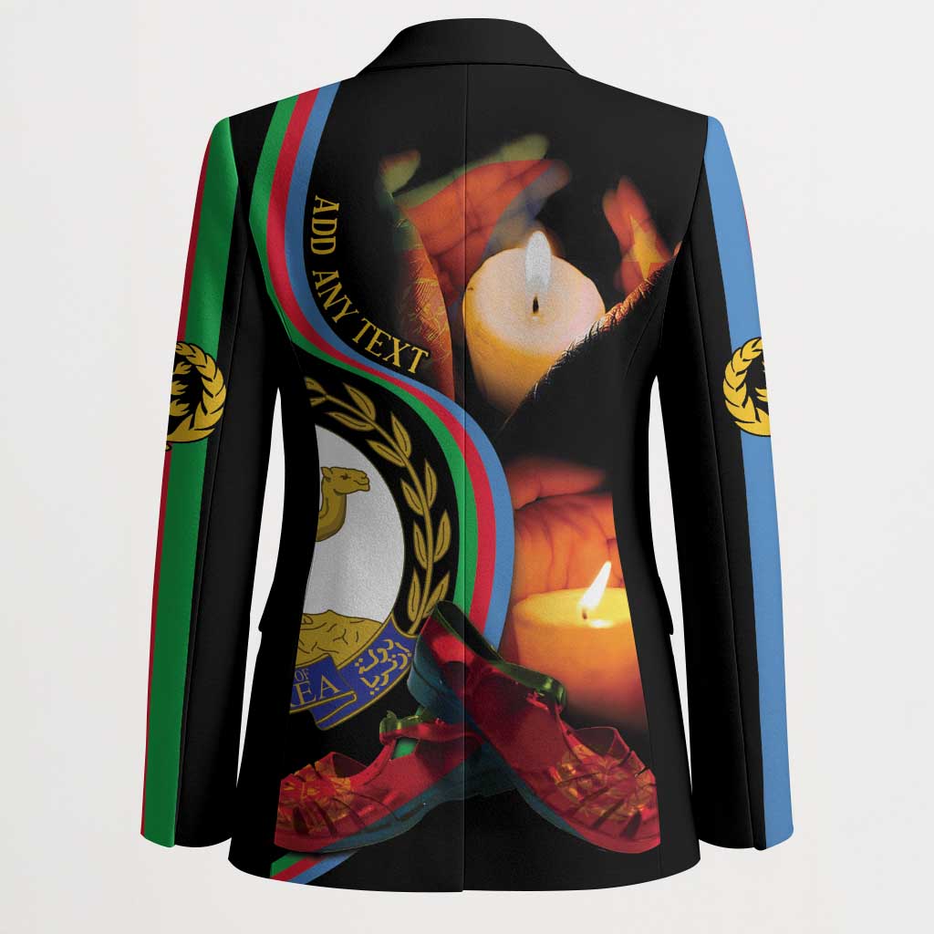 Personalized Afro-Eritrea Maelti Siwuat Blazer Candle Vigil Glory To Our Martyrs Eritrea