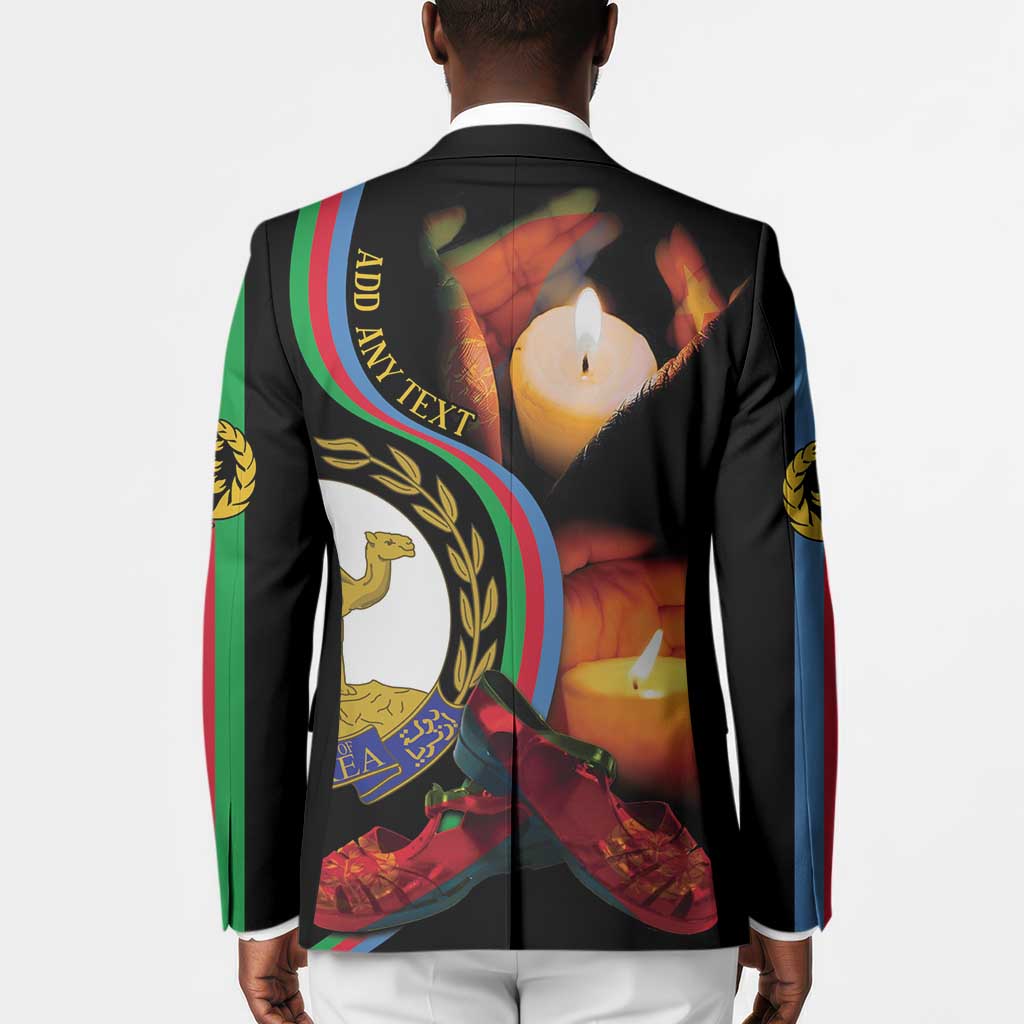 Personalized Afro-Eritrea Maelti Siwuat Blazer Candle Vigil Glory To Our Martyrs Eritrea