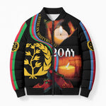 Personalized Afro-Eritrea Maelti Siwuat Bomber Puffer Jacket Candle Vigil Glory To Our Martyrs Eritrea