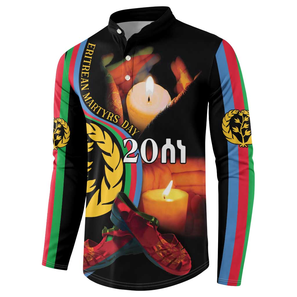 Personalized Afro-Eritrea Maelti Siwuat Button Sweatshirt Candle Vigil Glory To Our Martyrs Eritrea