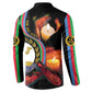 Personalized Afro-Eritrea Maelti Siwuat Button Sweatshirt Candle Vigil Glory To Our Martyrs Eritrea