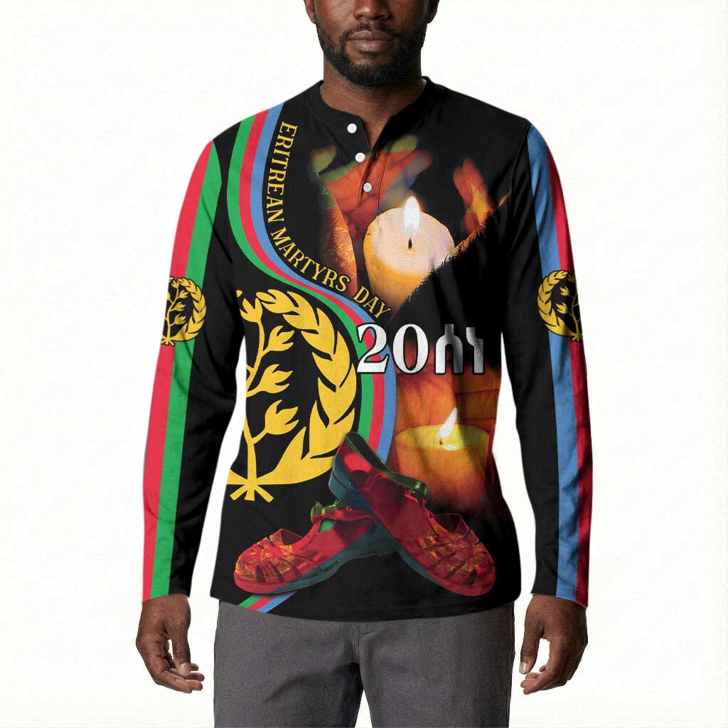 Personalized Afro-Eritrea Maelti Siwuat Button Sweatshirt Candle Vigil Glory To Our Martyrs Eritrea