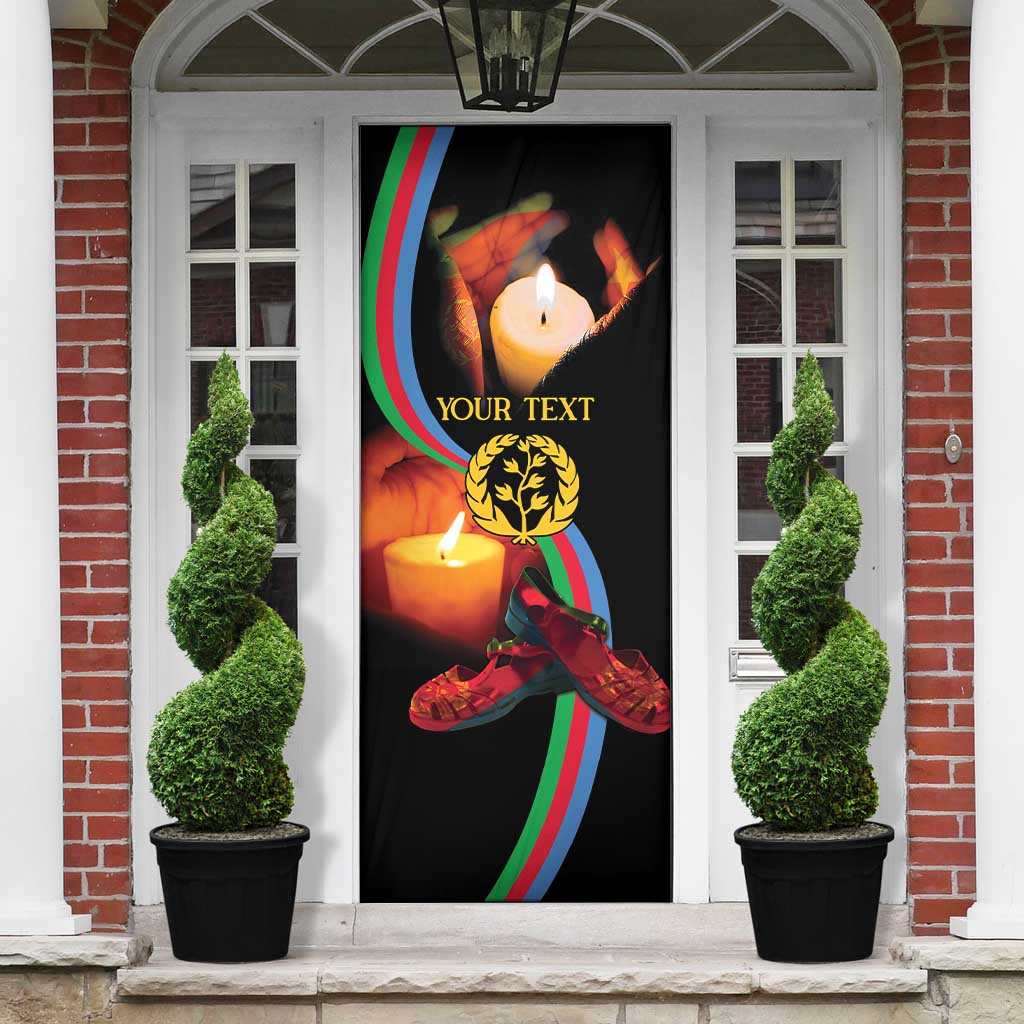 Personalized Afro-Eritrea Maelti Siwuat Door Cover Candle Vigil Glory To Our Martyrs Eritrea