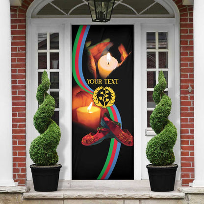 Personalized Afro-Eritrea Maelti Siwuat Door Cover Candle Vigil Glory To Our Martyrs Eritrea