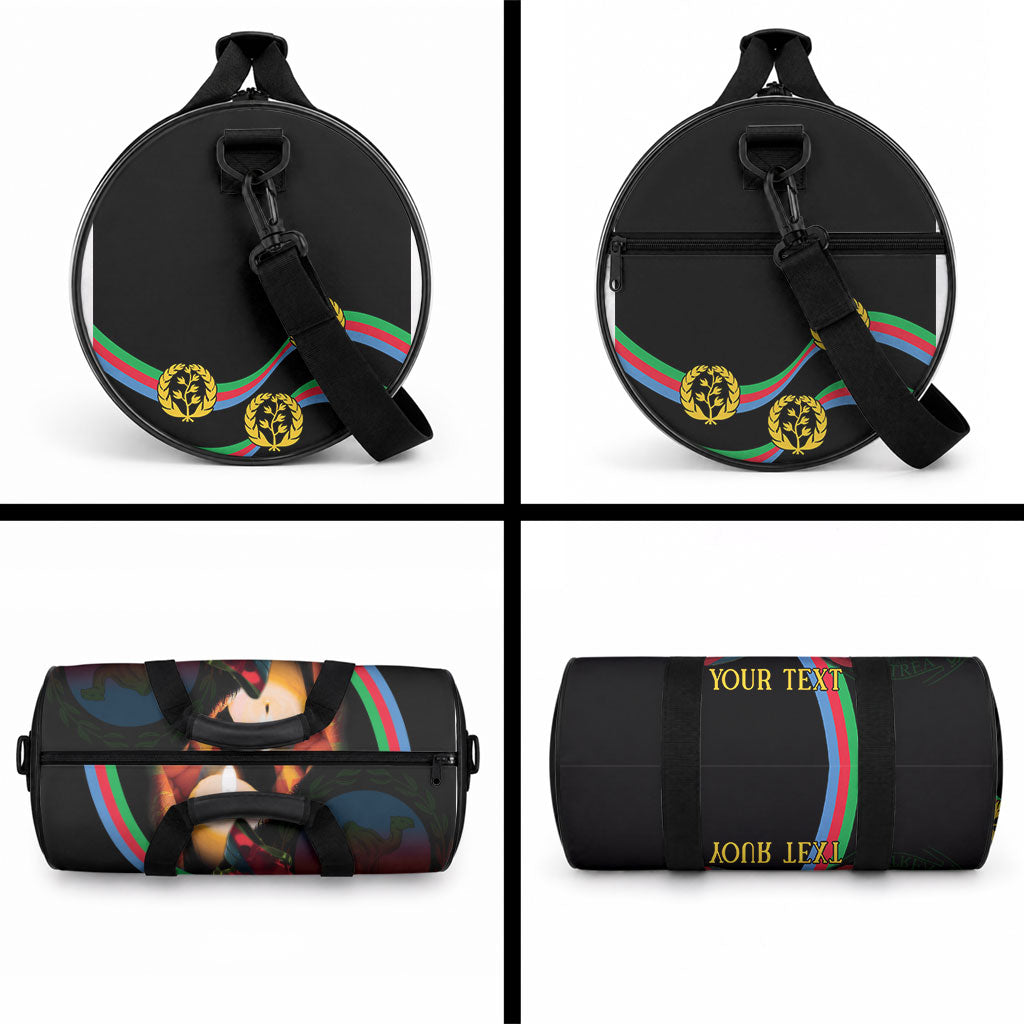 Personalized Afro-Eritrea Maelti Siwuat Duffle Bag Candle Vigil Glory To Our Martyrs Eritrea