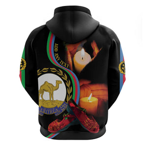 Personalized Afro-Eritrea Maelti Siwuat Hoodie Candle Vigil Glory To Our Martyrs Eritrea