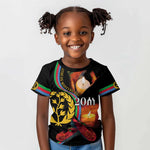Personalized Afro-Eritrea Maelti Siwuat Kid T shirt Candle Vigil Glory To Our Martyrs Eritrea