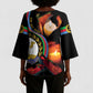 Personalized Afro-Eritrea Maelti Siwuat Kimono Sleeve Blouse Candle Vigil Glory To Our Martyrs Eritrea