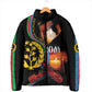 Personalized Afro-Eritrea Maelti Siwuat Padded Jacket Candle Vigil Glory To Our Martyrs Eritrea