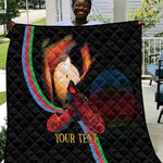 Personalized Afro-Eritrea Maelti Siwuat Quilt Candle Vigil Glory To Our Martyrs Eritrea
