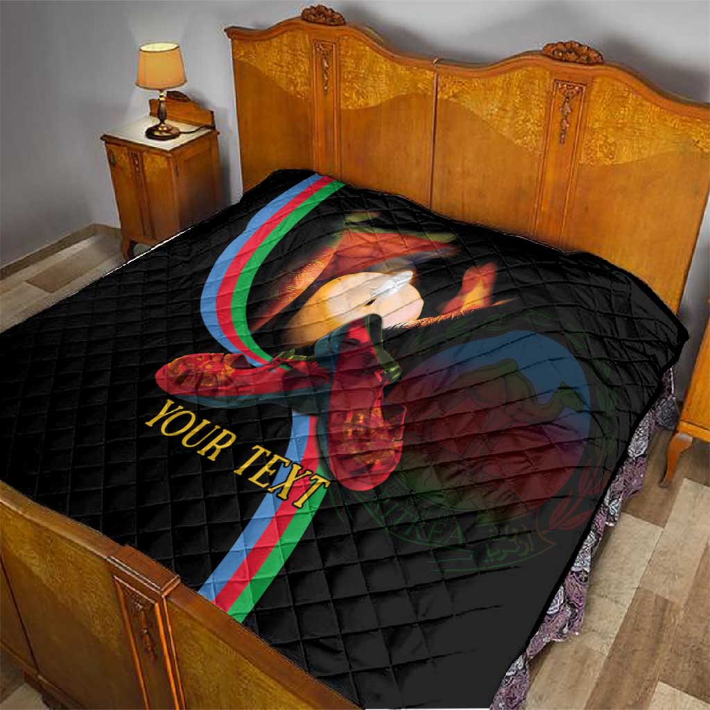 Personalized Afro-Eritrea Maelti Siwuat Quilt Candle Vigil Glory To Our Martyrs Eritrea