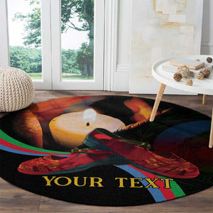 Personalized Afro-Eritrea Maelti Siwuat Round Carpet Candle Vigil Glory To Our Martyrs Eritrea