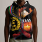 Personalized Afro-Eritrea Maelti Siwuat Sleeveless Zip Hoodie Candle Vigil Glory To Our Martyrs Eritrea - African Pride