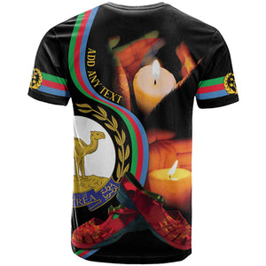 Personalized Afro-Eritrea Maelti Siwuat T shirt Candle Vigil Glory To Our Martyrs Eritrea