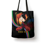 Personalized Afro-Eritrea Maelti Siwuat Tote Bag Candle Vigil Glory To Our Martyrs Eritrea
