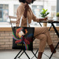 Personalized Afro-Eritrea Maelti Siwuat Tote Bag Candle Vigil Glory To Our Martyrs Eritrea