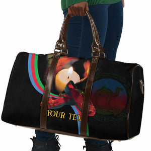 Personalized Afro-Eritrea Maelti Siwuat Travel Bag Candle Vigil Glory To Our Martyrs Eritrea