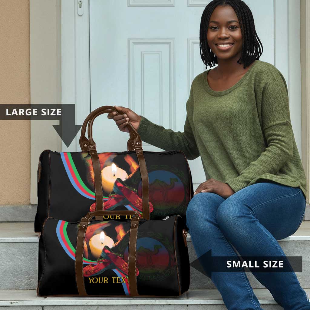 Personalized Afro-Eritrea Maelti Siwuat Travel Bag Candle Vigil Glory To Our Martyrs Eritrea