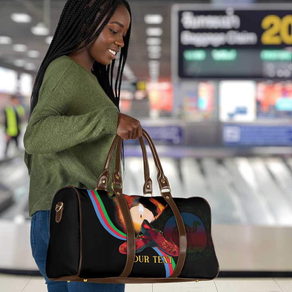 Personalized Afro-Eritrea Maelti Siwuat Travel Bag Candle Vigil Glory To Our Martyrs Eritrea