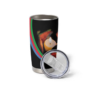 Personalized Afro-Eritrea Maelti Siwuat Tumbler Cup Candle Vigil Glory To Our Martyrs Eritrea