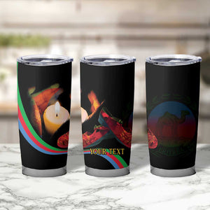 Personalized Afro-Eritrea Maelti Siwuat Tumbler Cup Candle Vigil Glory To Our Martyrs Eritrea