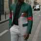 World Football 2026 Morocco Custom Blazer African Geometric White Pattern - African Pride