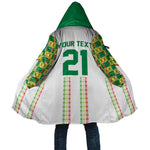 World Football 2026 Senegal Custom Cloak African Kente White Pattern - African Pride