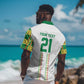 World Football 2026 Senegal Custom Hawaiian Shirt African Kente White Pattern LT9