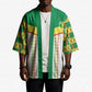 World Football 2026 Senegal Custom Kimono African Kente White Pattern - African Pride