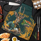 South Africa Rugby Custom Apron Afro Springboks Mascot Sporty Version