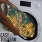 South Africa Rugby Custom Bathroom Set Afro Springboks Mascot Sporty Version