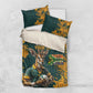 South Africa Rugby Custom Bedding Set Afro Springboks Mascot Sporty Version
